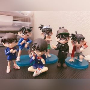 Detective Conan Mini Figures x6